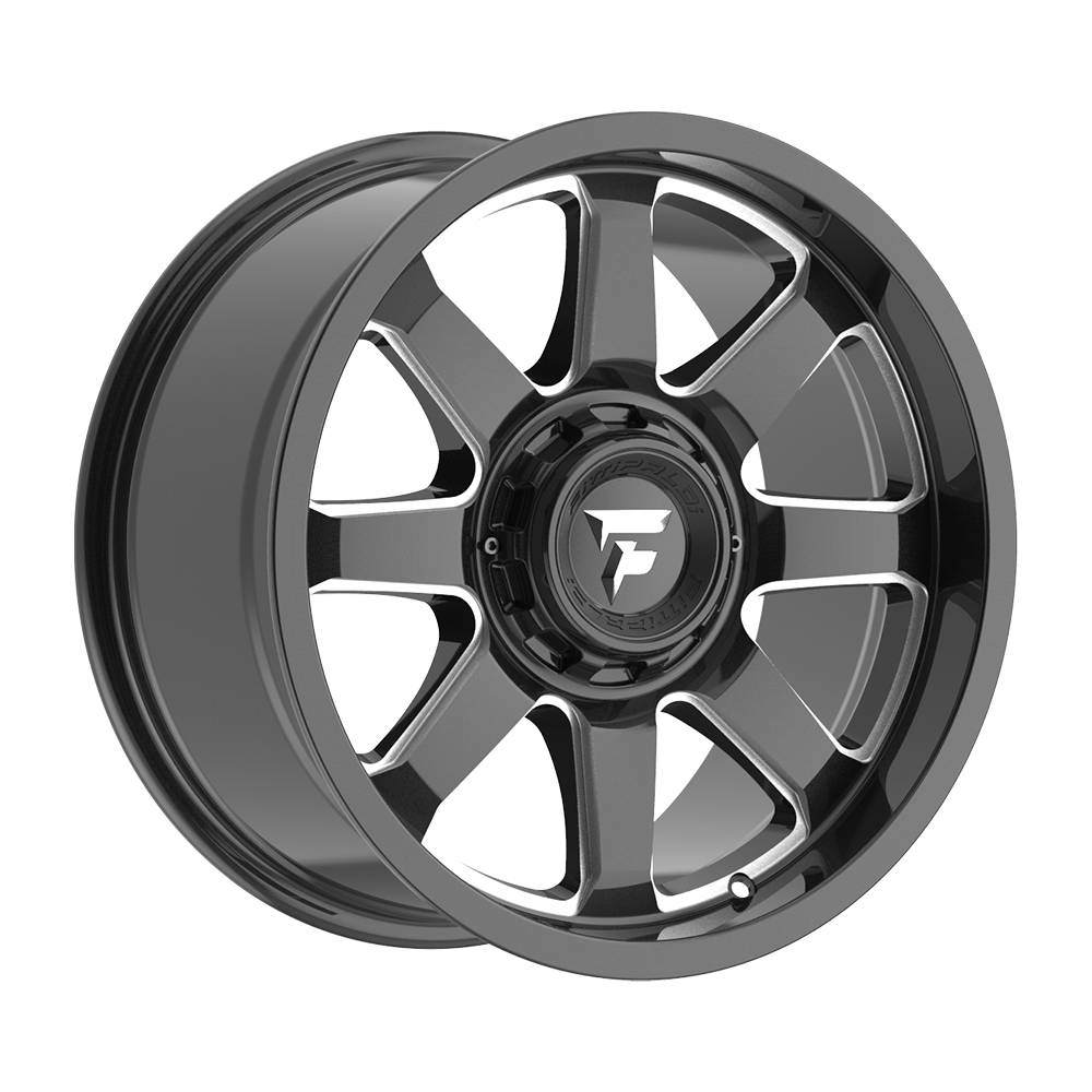 Fittipaldi Off Road FA16BM Wheel - Gloss Black Milled