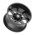 Fittipaldi Off Road FA16BM Wheel - Gloss Black Milled