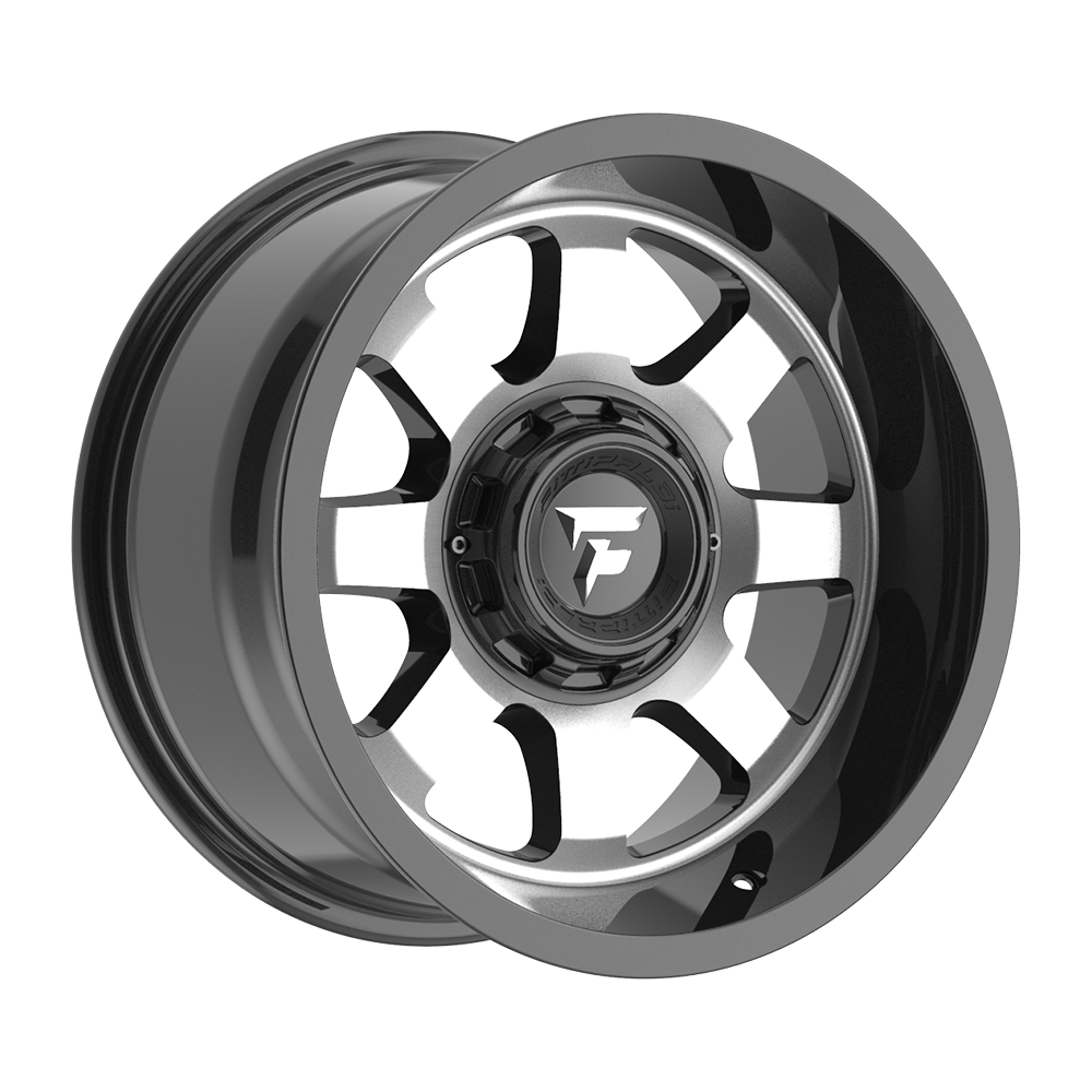 Fittipaldi Off Road FA16MB Wheel - Gloss Black Machined