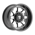 Fittipaldi Off Road FA16MB Wheel - Gloss Black Machined