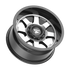 Fittipaldi Off Road FA16MB Wheel - Gloss Black Machined