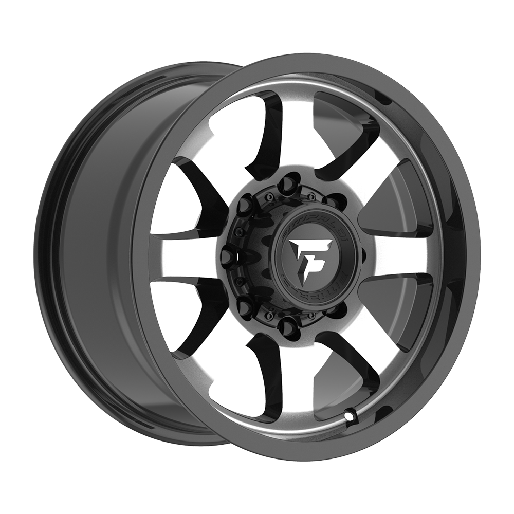 Fittipaldi Off Road FA16MB Wheel - Gloss Black Machined