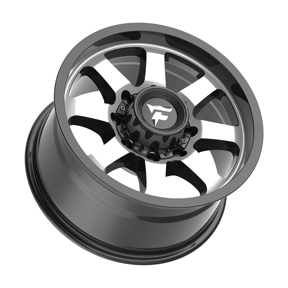 Fittipaldi Off Road FA16MB Wheel - Gloss Black Machined