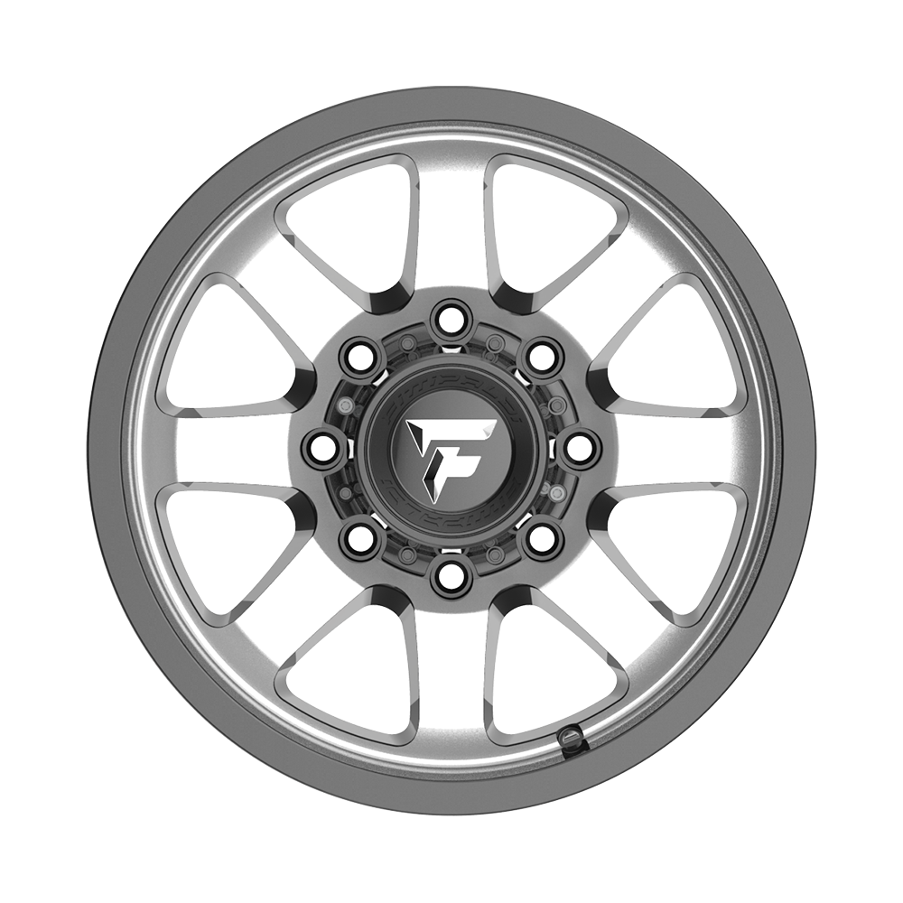 Fittipaldi Off Road FA16MB Wheel - Gloss Black Machined