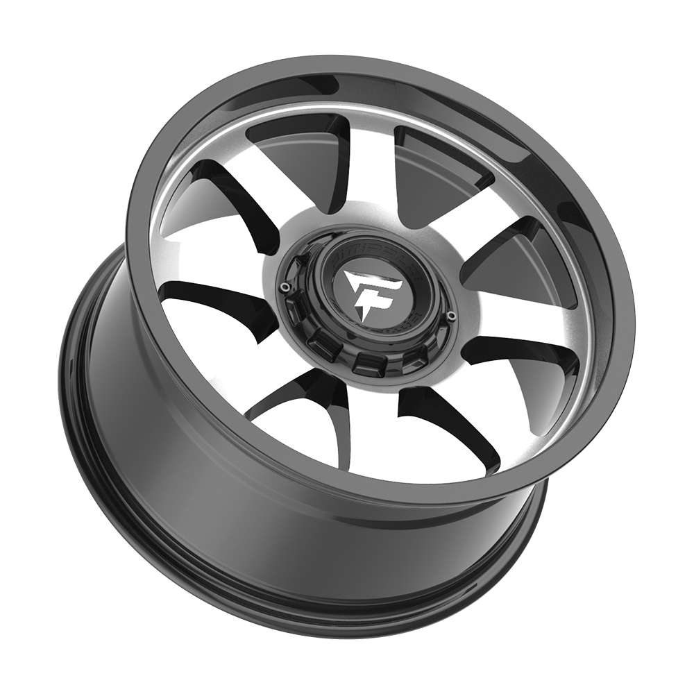 Fittipaldi Off Road FA16MB Wheel - Gloss Black Machined