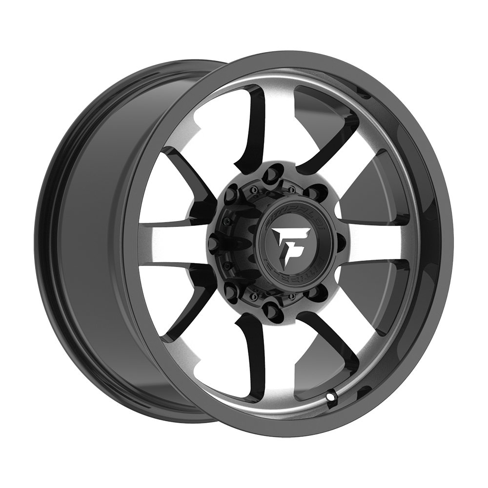 Fittipaldi Off Road FA16MB Wheel - Gloss Black Machined