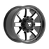 Fittipaldi Off Road FA16MB Wheel - Gloss Black Machined