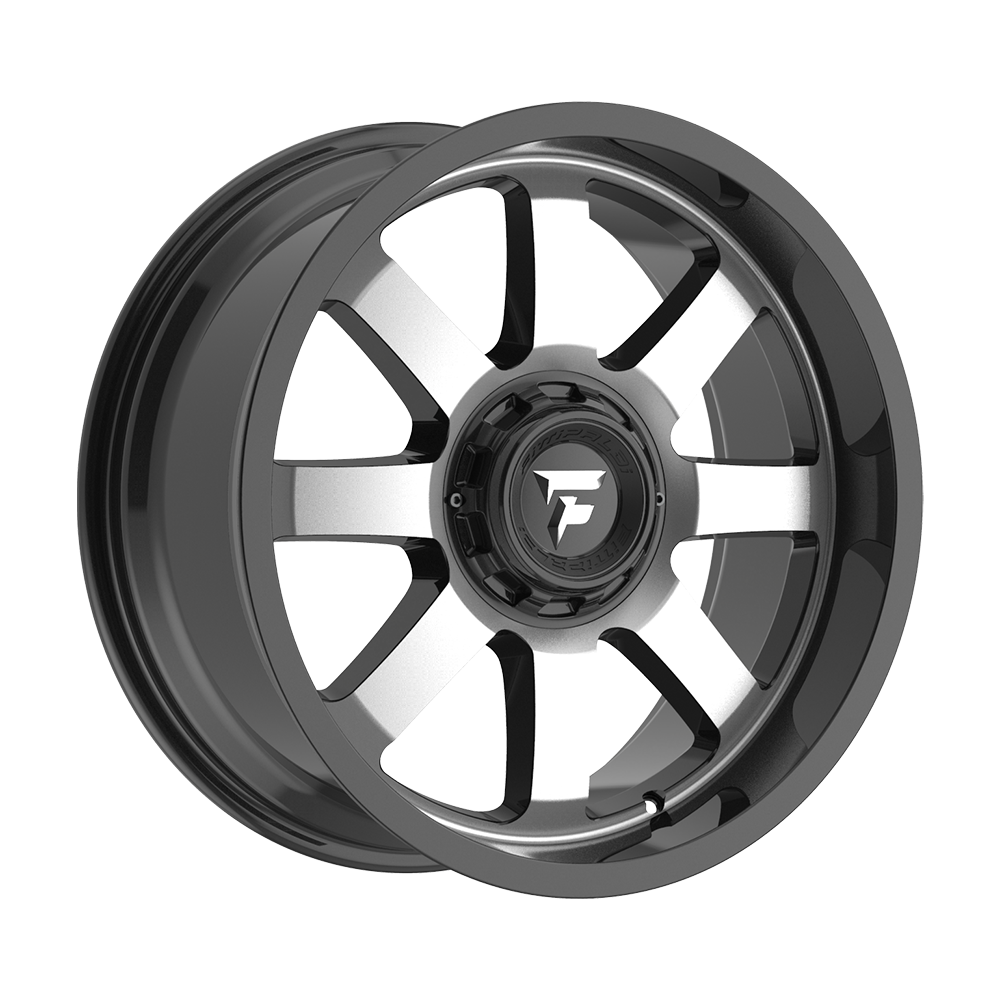 Fittipaldi Off Road FA16MB Wheel - Gloss Black Machined