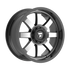 Fittipaldi Off Road FA16MB Wheel - Gloss Black Machined