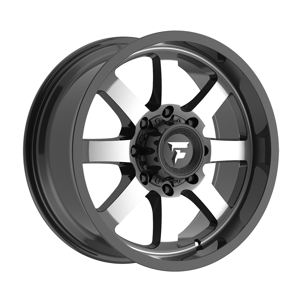 Fittipaldi Off Road FA16MB Wheel - Gloss Black Machined