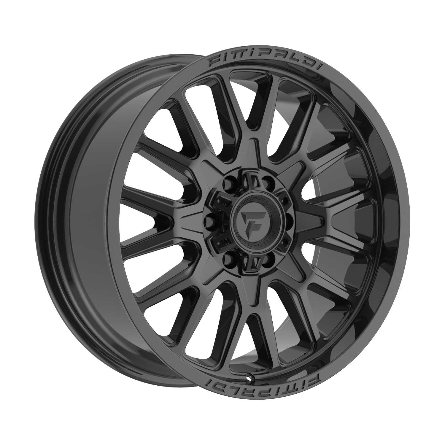 Fittipaldi Off Road FA18 Wheels – Gloss Black Milled | 20x10, 20x12, 20x9, 22x12, 24x12