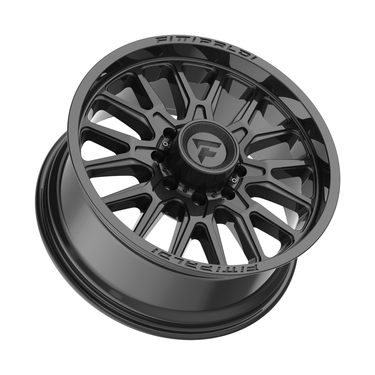 Fittipaldi Off Road FA18 Wheels – Gloss Black Milled | 20x10, 20x12, 20x9, 22x12, 24x12