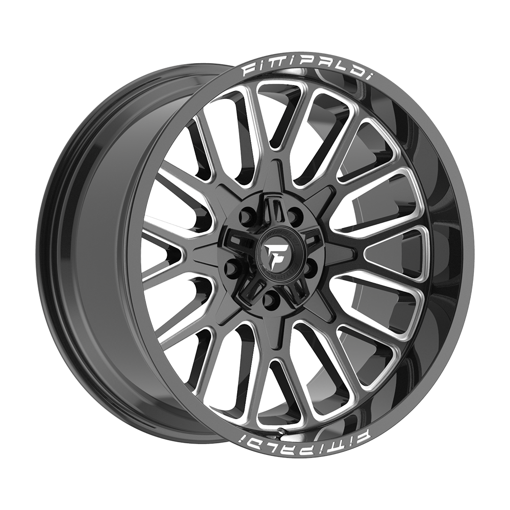 Fittipaldi Off Road FA18BM Wheel - Gloss Black Milled
