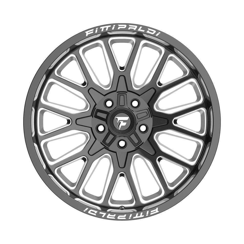 Fittipaldi Off Road FA18BM Wheel - Gloss Black Milled