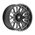 Fittipaldi Off Road FA18 Wheels – Gloss Black Milled | 20x10, 20x12, 20x9, 22x12, 24x12