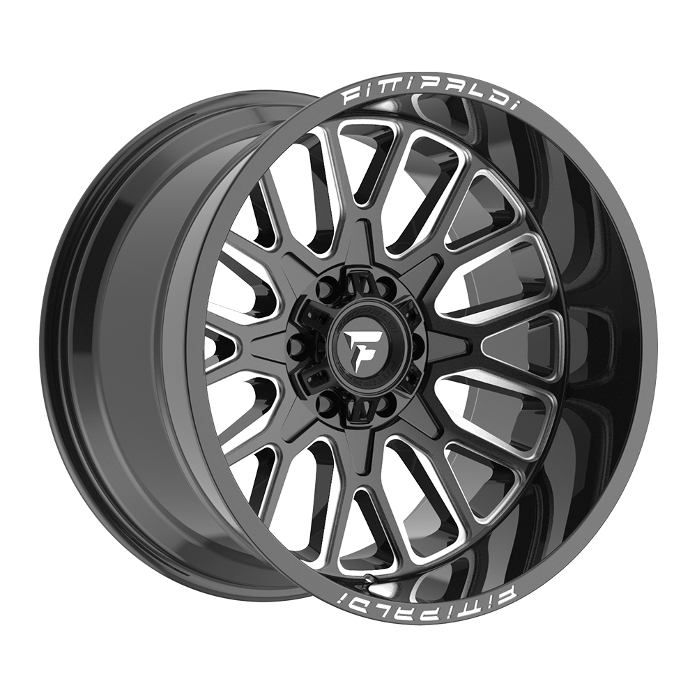 Fittipaldi Off Road FA18BM Wheel - Gloss Black Milled