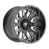 Fittipaldi Off Road FA18BM Wheel - Gloss Black Milled