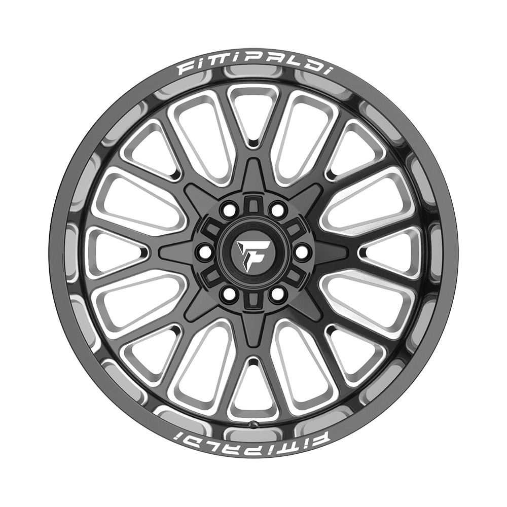 Fittipaldi Off Road FA18BM Wheel - Gloss Black Milled
