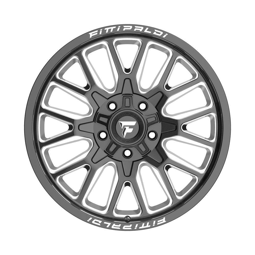 Fittipaldi Off Road FA18BM Wheel - Gloss Black Milled