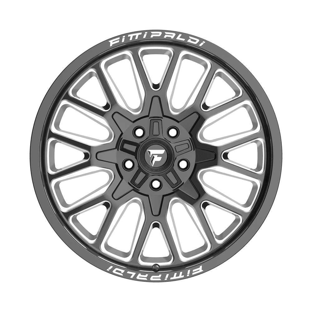 Fittipaldi Off Road FA18BM Wheel - Gloss Black Milled