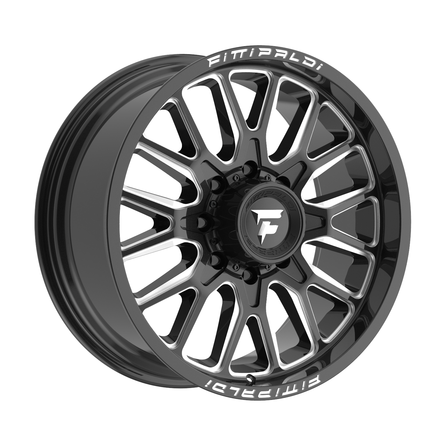 Fittipaldi Off Road FA18BM Wheel - Gloss Black Milled