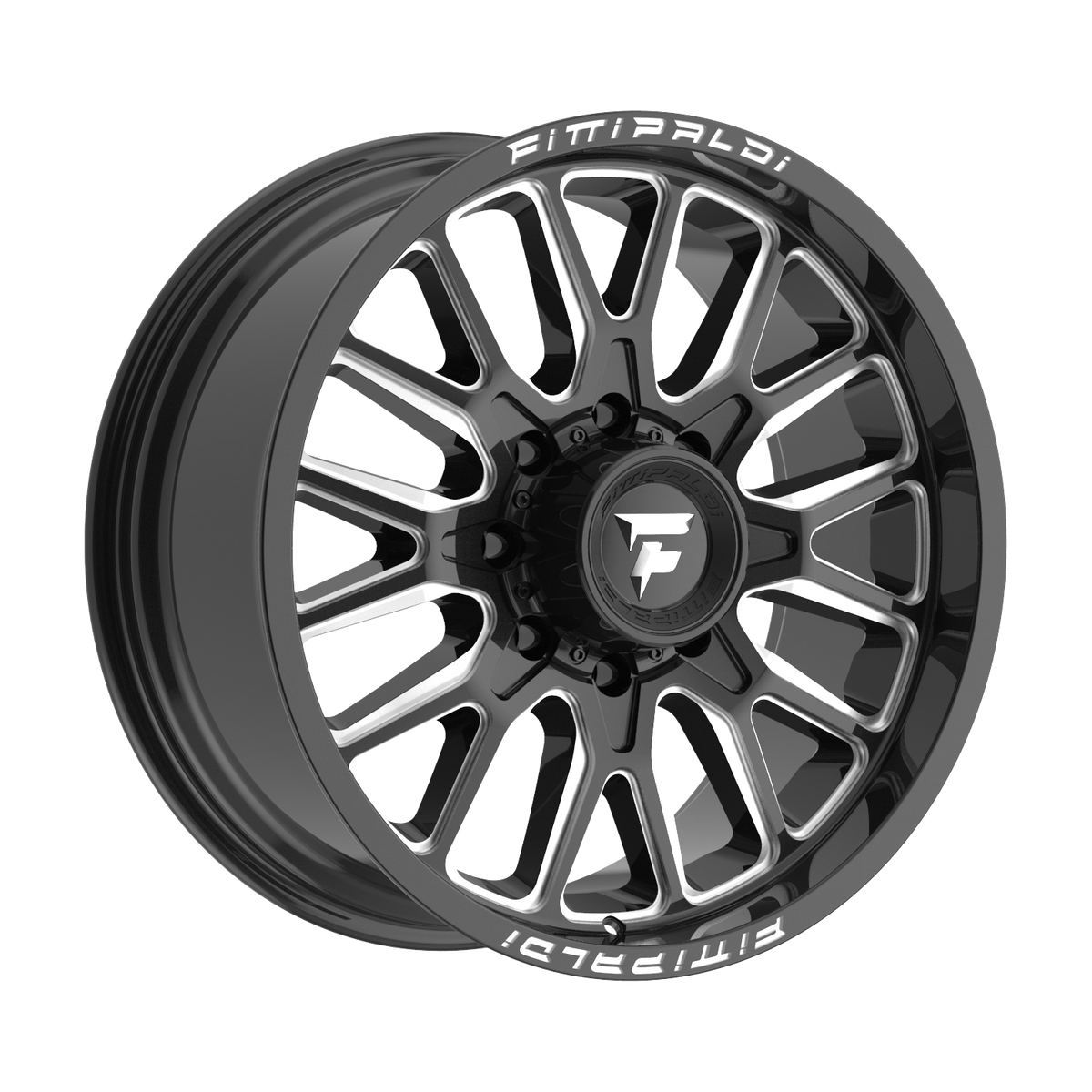 Fittipaldi Off Road FA18 Wheels – Gloss Black Milled | 20x10, 20x12, 20x9, 22x12, 24x12