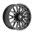 Fittipaldi Off Road FA18 Wheels – Gloss Black Milled | 20x10, 20x12, 20x9, 22x12, 24x12
