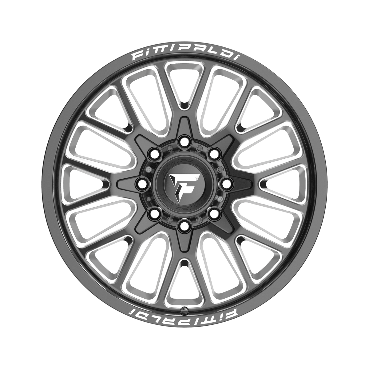Fittipaldi Off Road FA18 Wheels – Gloss Black Milled | 20x10, 20x12, 20x9, 22x12, 24x12