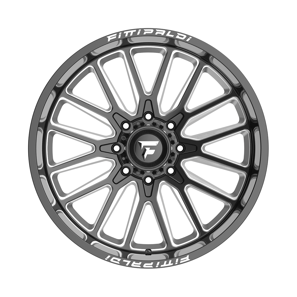 Fittipaldi Off Road FA18 Wheels – Gloss Black Milled | 20x10, 20x12, 20x9, 22x12, 24x12