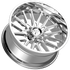 Fittipaldi Off Road FA18 Wheels – Chrome | 20x10, 20x12, 20x9, 22x12, 24x12
