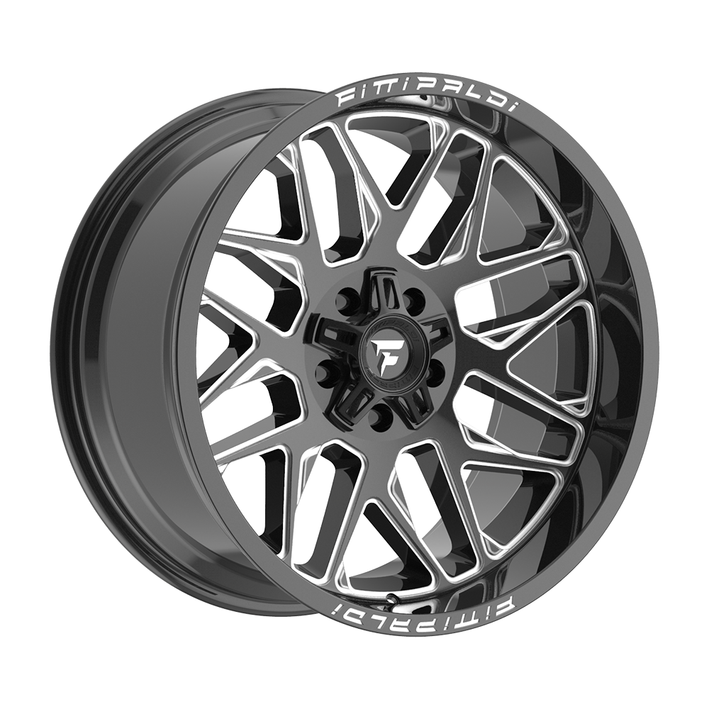 Fittipaldi Off Road FA19BM Wheel - Gloss Black Milled