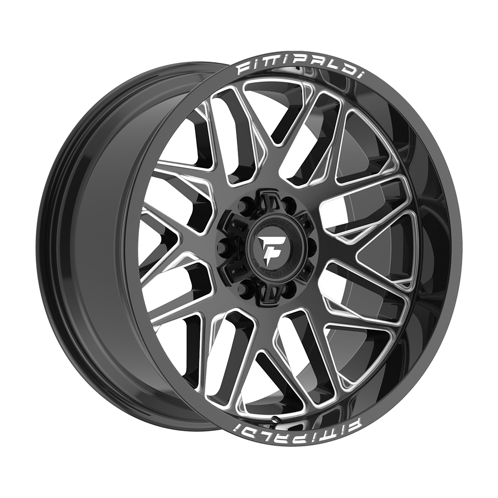 Fittipaldi Off Road FA19BM Wheel - Gloss Black Milled