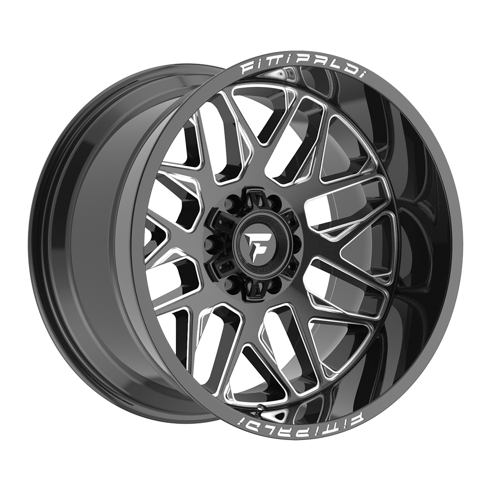 Fittipaldi Off Road FA19BM Wheel - Gloss Black Milled