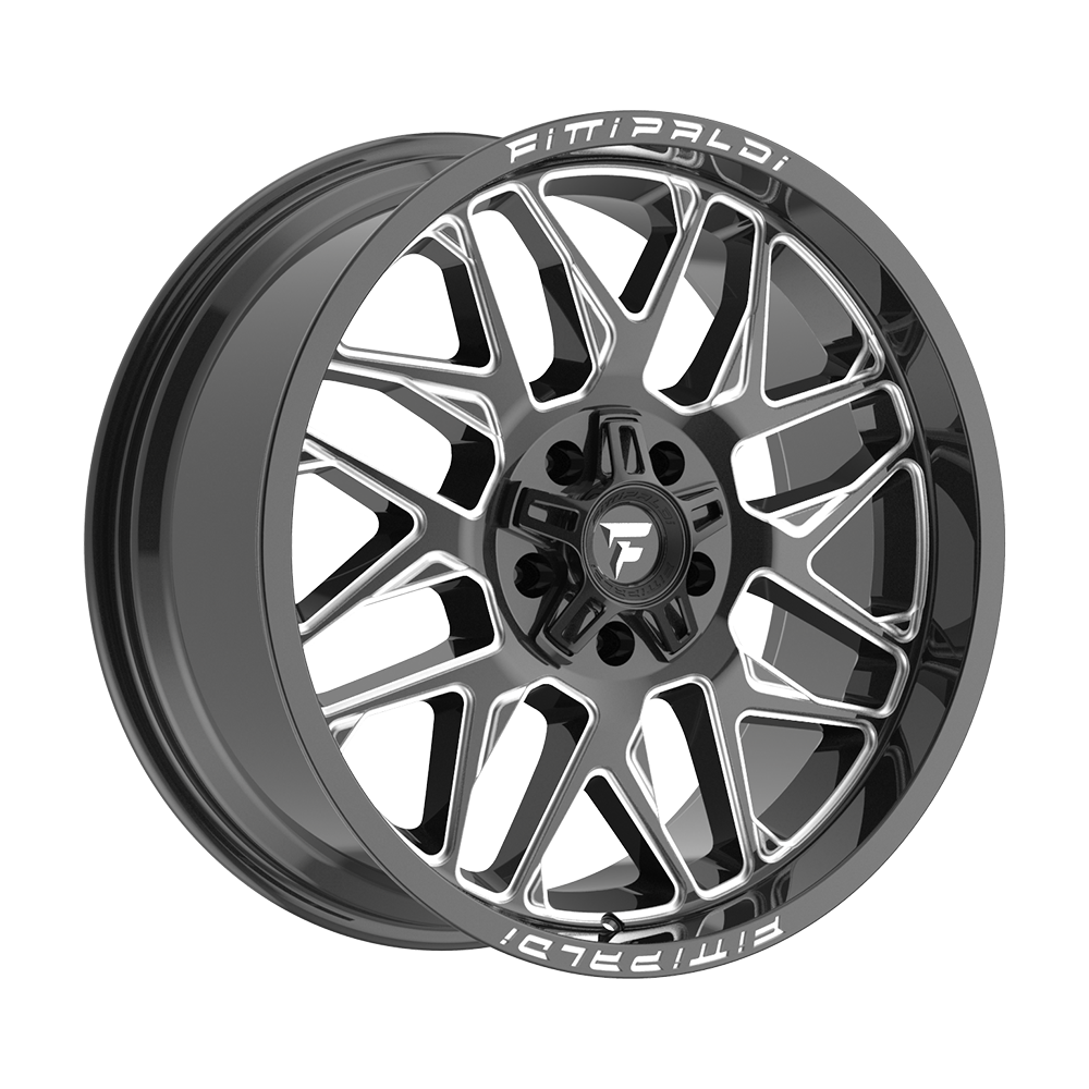 Fittipaldi Off Road FA19BM Wheel - Gloss Black Milled