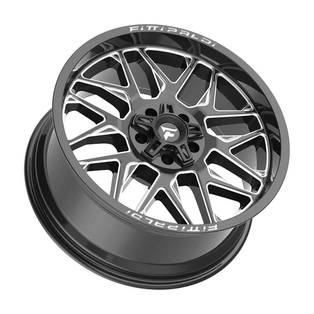 Fittipaldi Off Road FA19BM Wheel - Gloss Black Milled