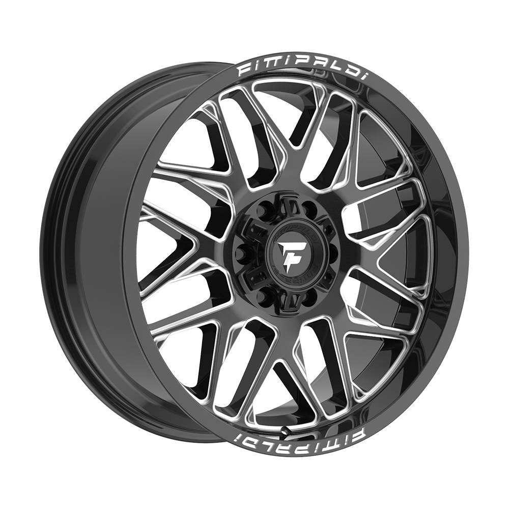 Fittipaldi Off Road FA19BM Wheel - Gloss Black Milled