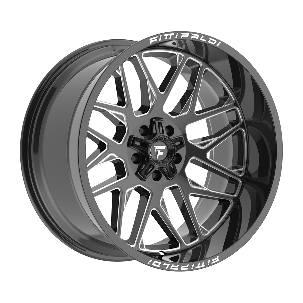 Fittipaldi Off Road FA19BM Wheel - Gloss Black Milled