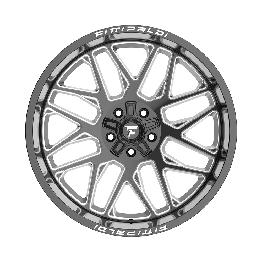 Fittipaldi Off Road FA19BM Wheel - Gloss Black Milled