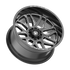 Fittipaldi Off Road FA19BM Wheel - Gloss Black Milled