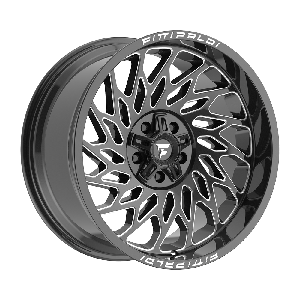 Fittipaldi Off Road FA20BM Wheel - Gloss Black Milled