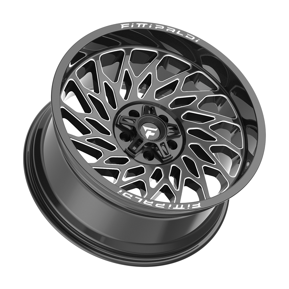 Fittipaldi Off Road FA20BM Wheel - Gloss Black Milled