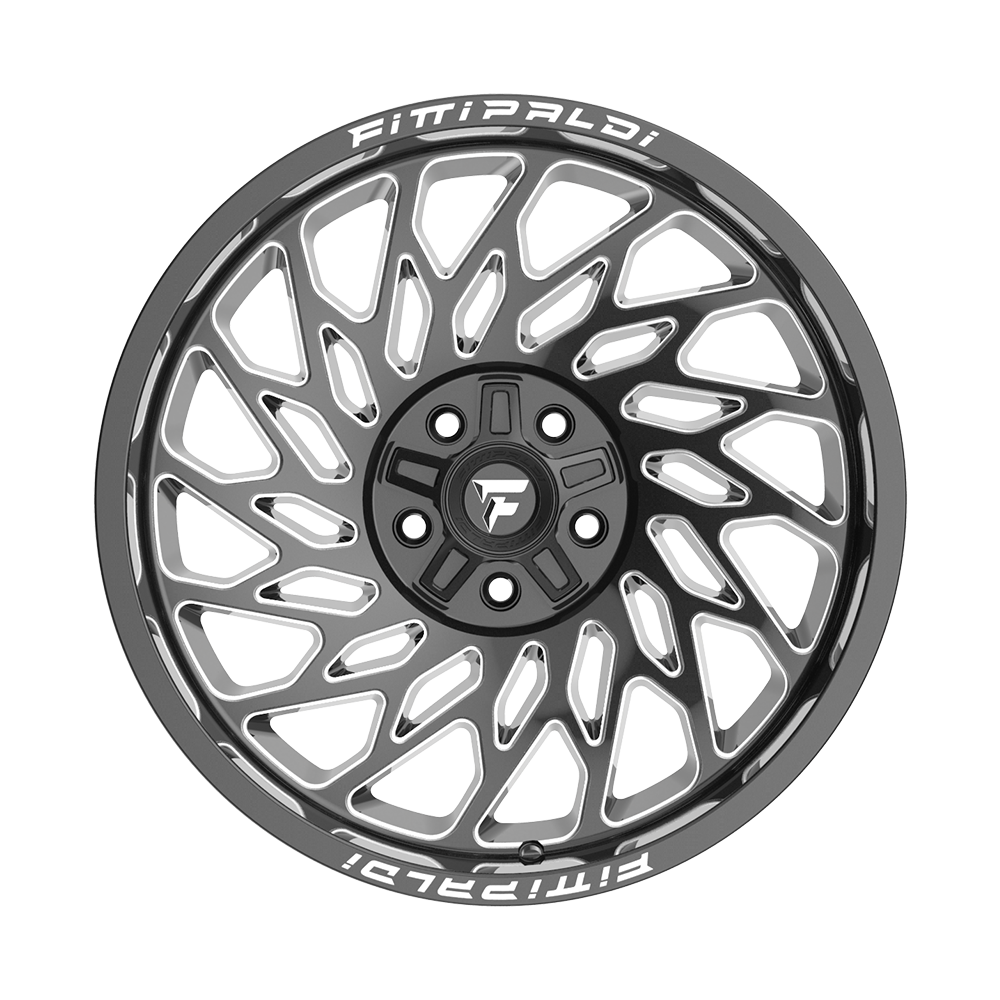 Fittipaldi Off Road FA20BM Wheel - Gloss Black Milled