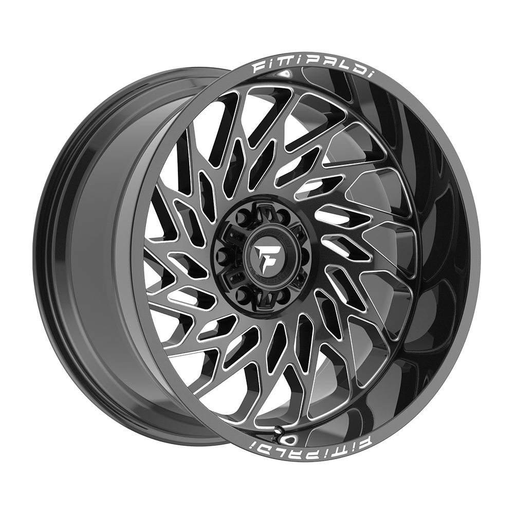 Fittipaldi Off Road FA20BM Wheel - Gloss Black Milled