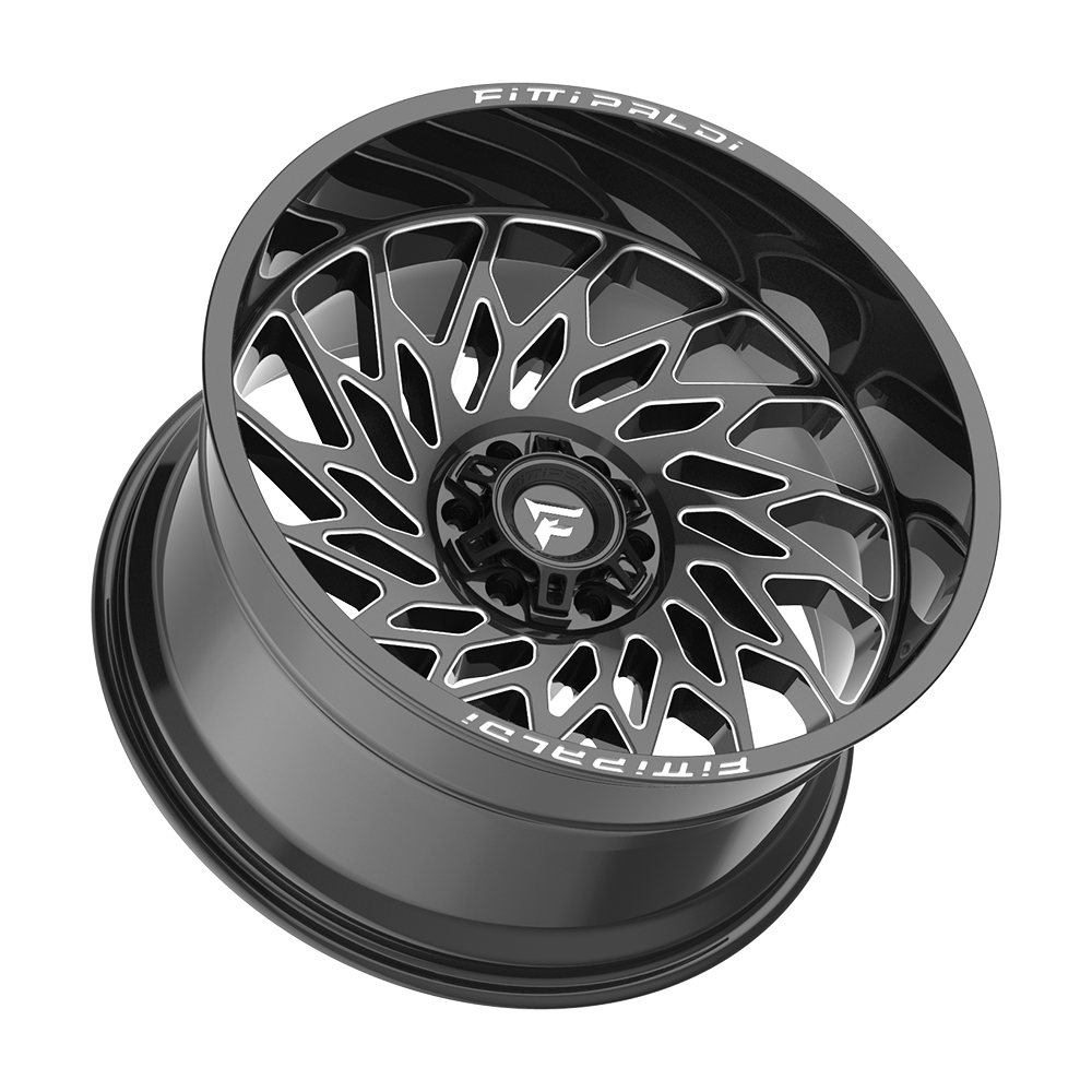 Fittipaldi Off Road FA20BM Wheel - Gloss Black Milled