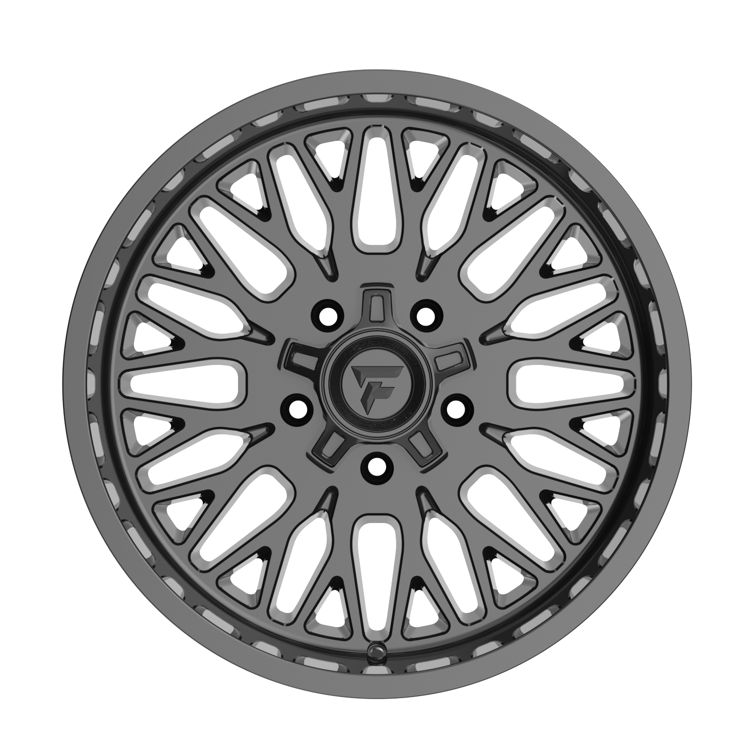Fittipaldi Off Road FA25B Wheel - Gloss Black