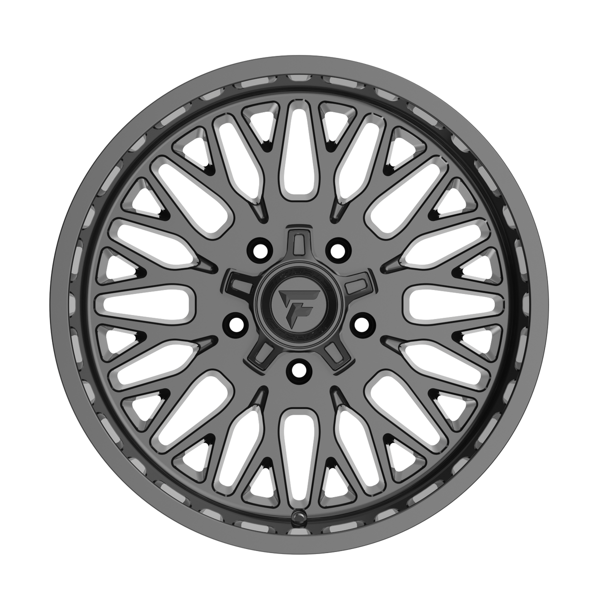 Fittipaldi Off Road FA25 Wheels – Gloss Black | 20x10, 22x10, 22x12, 24x12, 24x14, 26x14