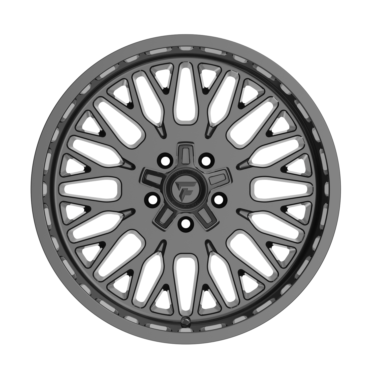 Fittipaldi Off Road FA25B Wheel - Gloss Black