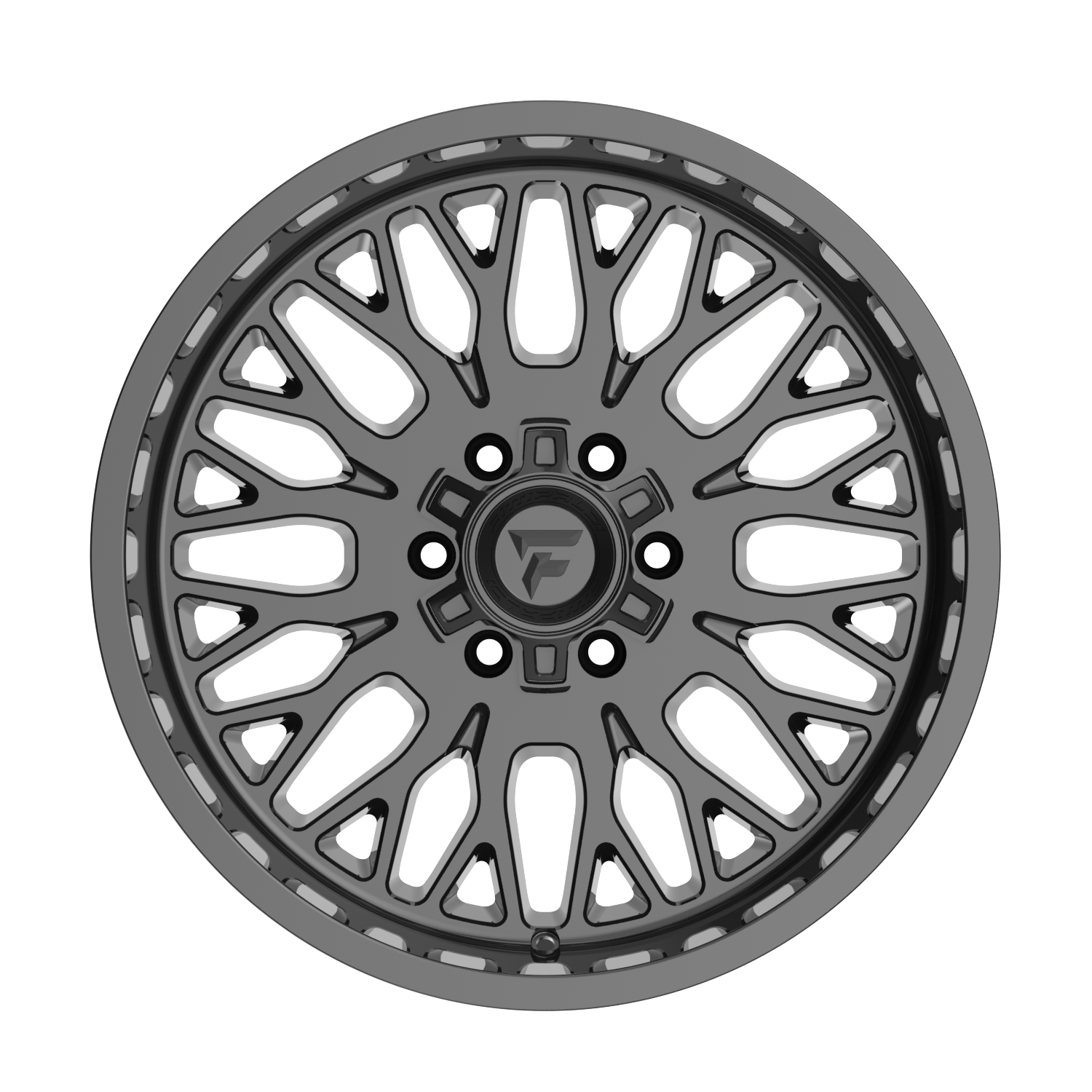 Fittipaldi Off Road FA25B Wheel - Gloss Black