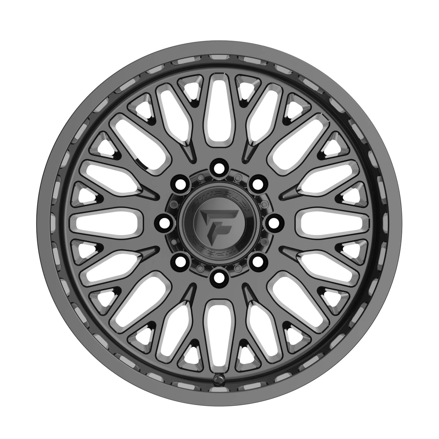 Fittipaldi Off Road FA25B Wheel - Gloss Black