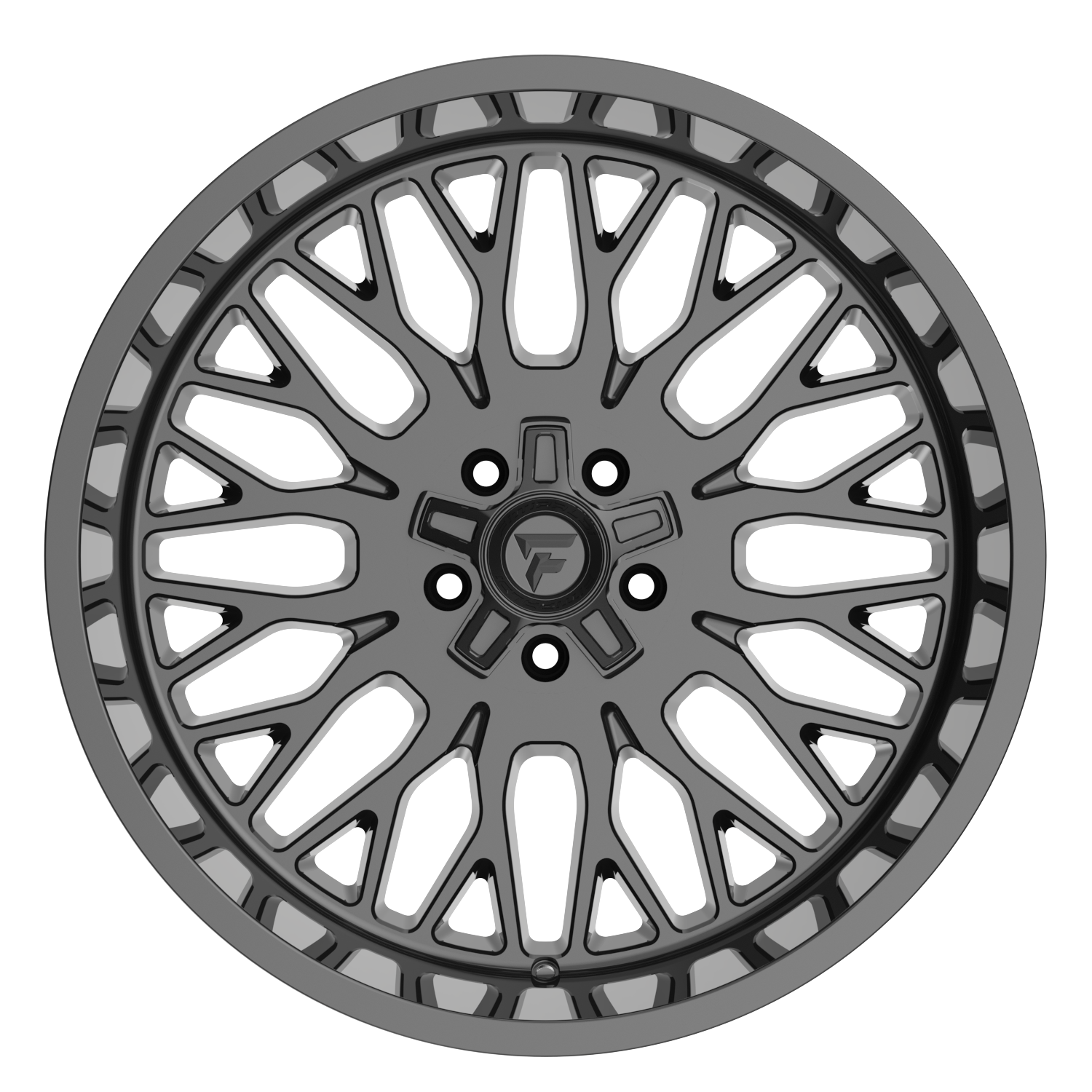 Fittipaldi Off Road FA25B Wheel - Gloss Black